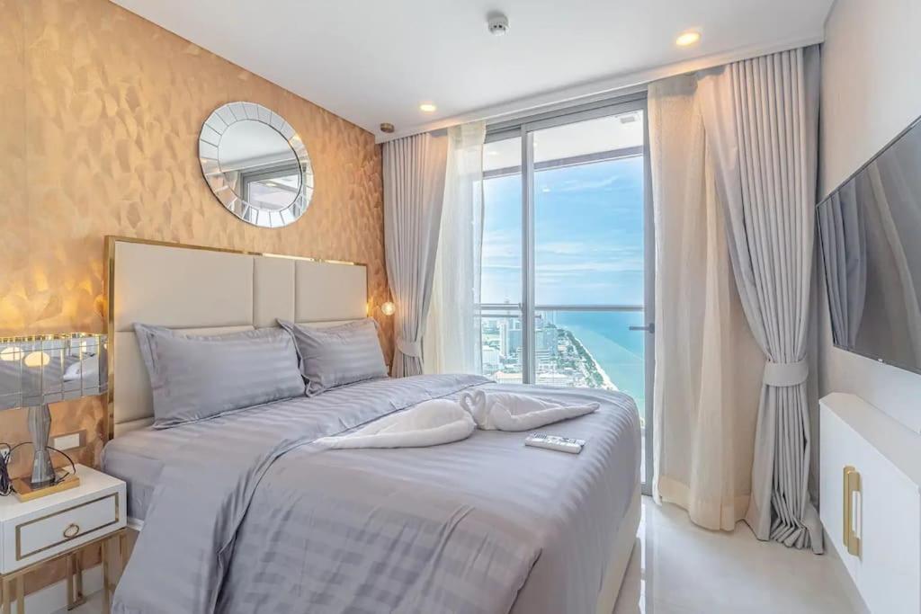 Sea View 5 Star Facilities Luxury Stay At Pattaya Джомтиен Бийч Екстериор снимка